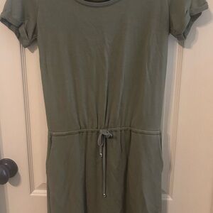 White House Black Market Olive Dress